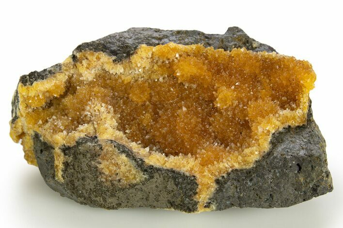 Intense Orange Calcite Crystal Cluster - Poland #331986